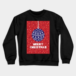 Merry Christmas Ornament Crewneck Sweatshirt